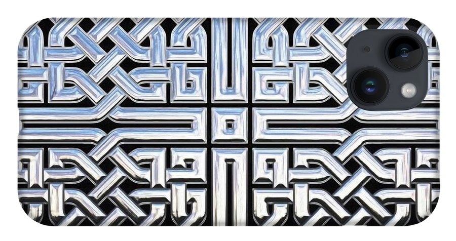 Chrome Celtic Knot - Phone Case