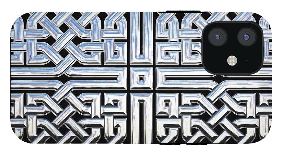 Chrome Celtic Knot - Phone Case