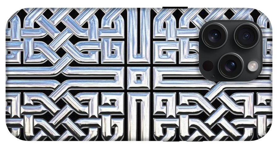 Chrome Celtic Knot - Phone Case