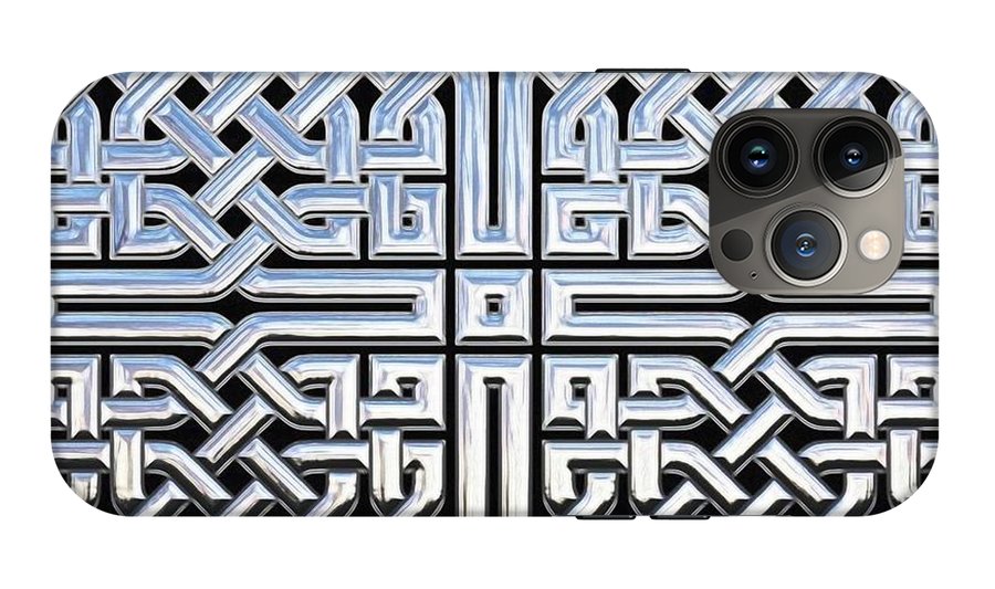 Chrome Celtic Knot - Phone Case