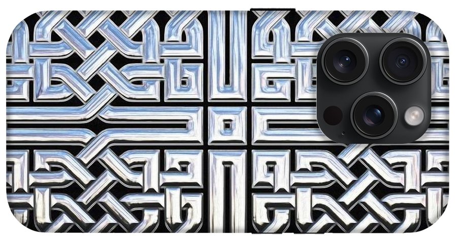 Chrome Celtic Knot - Phone Case