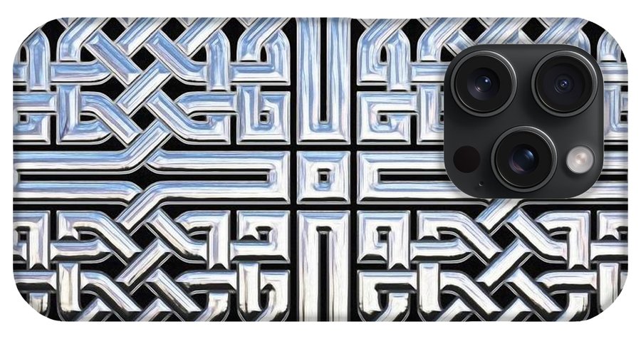 Chrome Celtic Knot - Phone Case