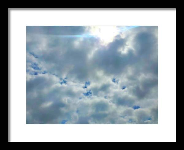 Clouds Above a Park - Framed Print