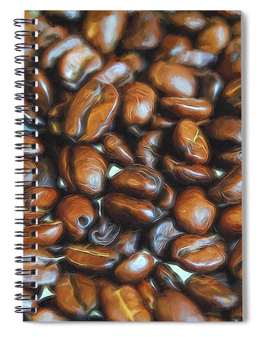 Coffee Beans - Spiral Notebook