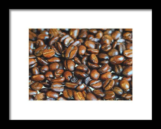 Coffee Beans - Framed Print