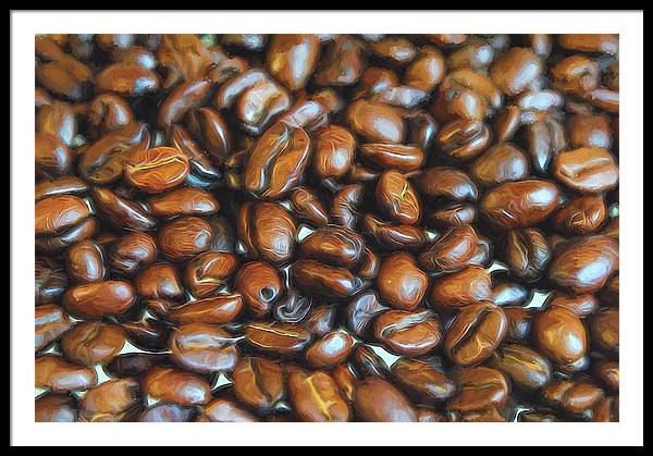 Coffee Beans - Framed Print