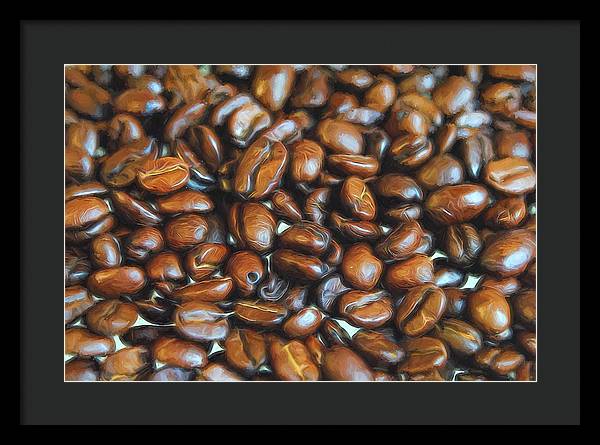 Coffee Beans - Framed Print