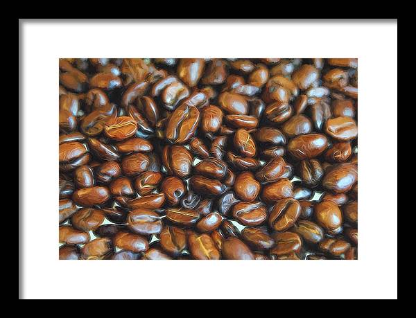 Coffee Beans - Framed Print