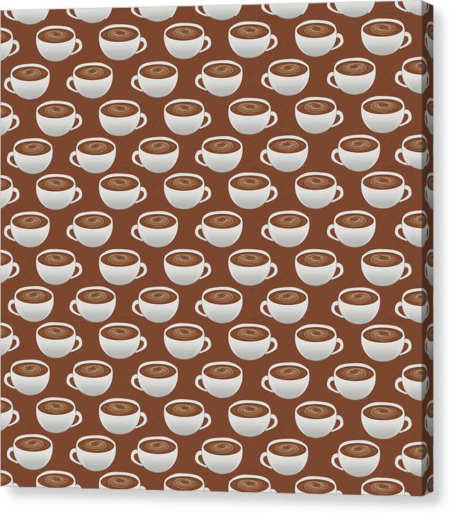 Coffee on Coffee - Canvas Print