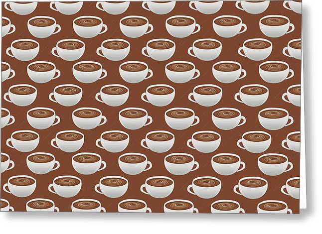 Coffee on Coffee - Greeting Card