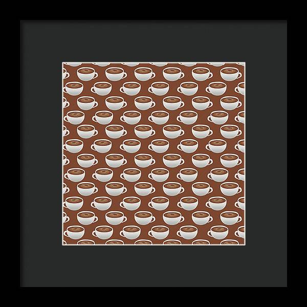 Coffee on Coffee - Framed Print