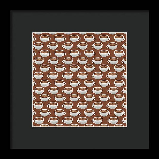 Coffee on Coffee - Framed Print
