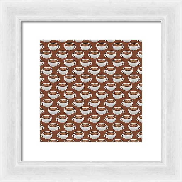 Coffee on Coffee - Framed Print