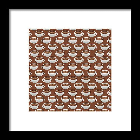 Coffee on Coffee - Framed Print