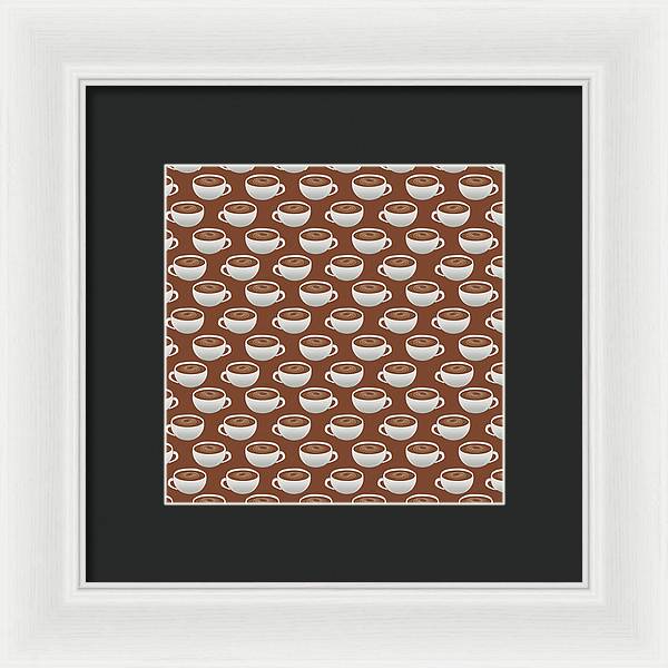 Coffee on Coffee - Framed Print