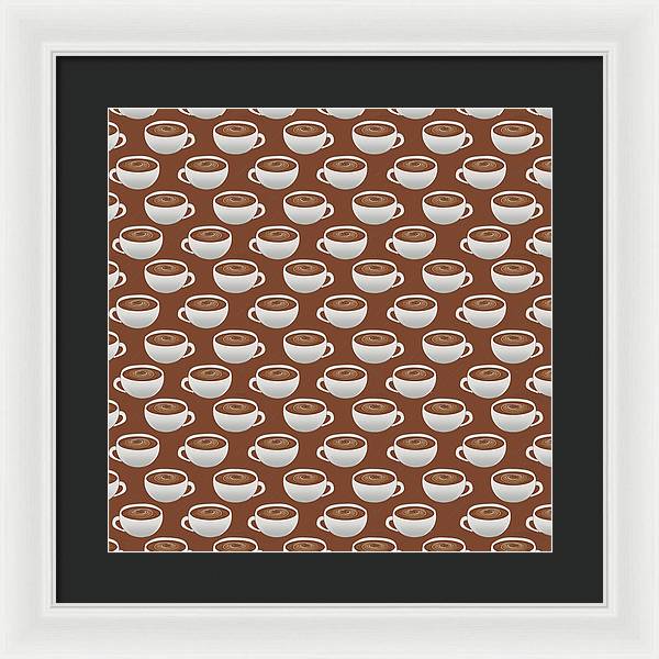 Coffee on Coffee - Framed Print
