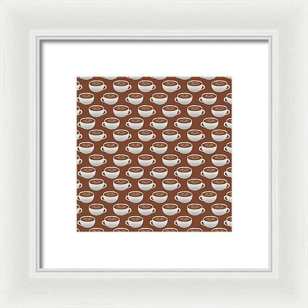 Coffee on Coffee - Framed Print