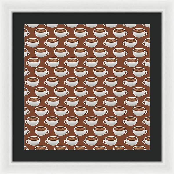 Coffee on Coffee - Framed Print