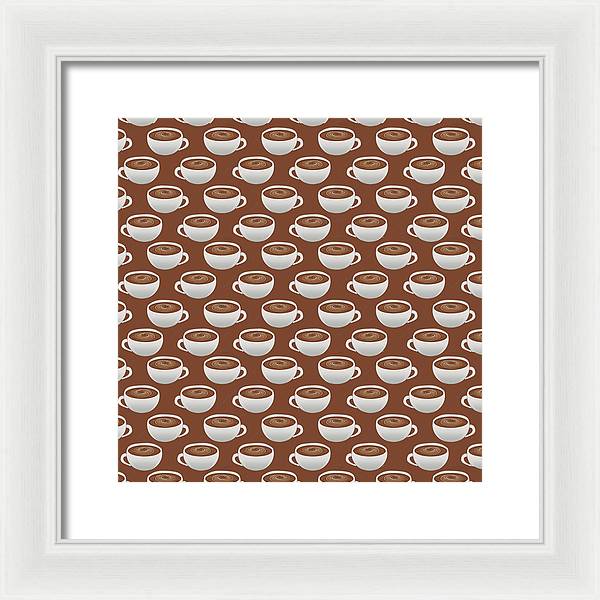 Coffee on Coffee - Framed Print