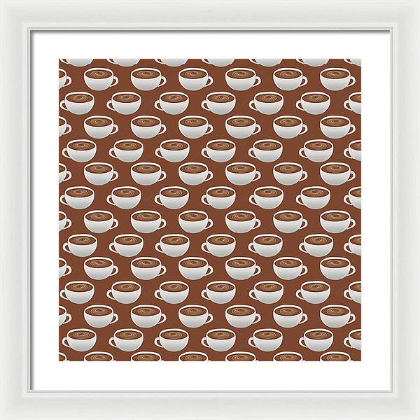 Coffee on Coffee - Framed Print