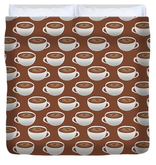 Coffee on Coffee - Duvet Cover