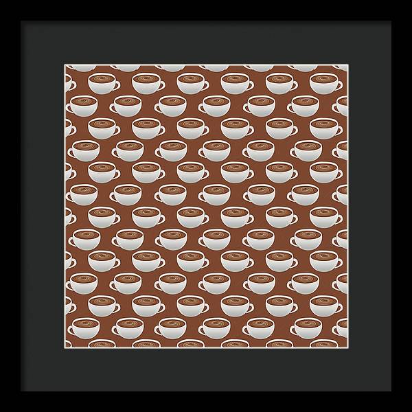 Coffee on Coffee - Framed Print