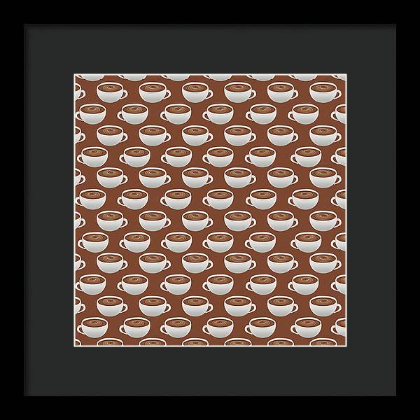 Coffee on Coffee - Framed Print