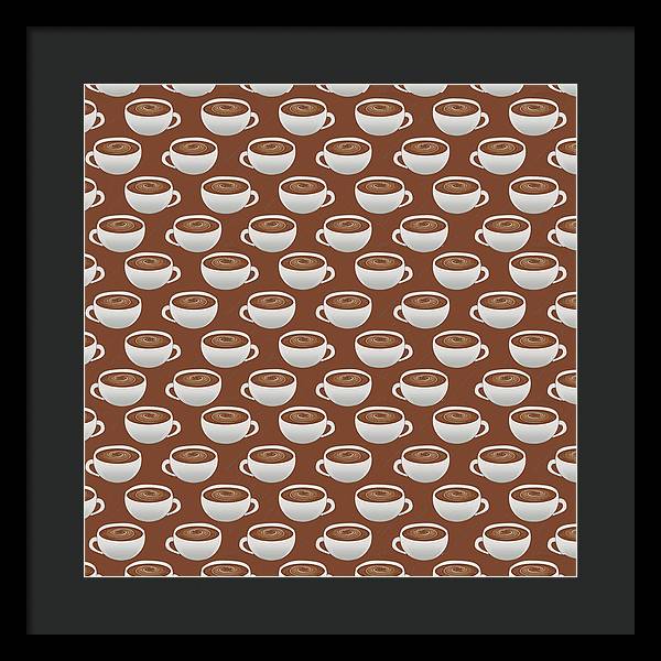 Coffee on Coffee - Framed Print