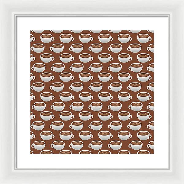 Coffee on Coffee - Framed Print