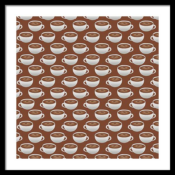 Coffee on Coffee - Framed Print