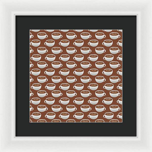 Coffee on Coffee - Framed Print