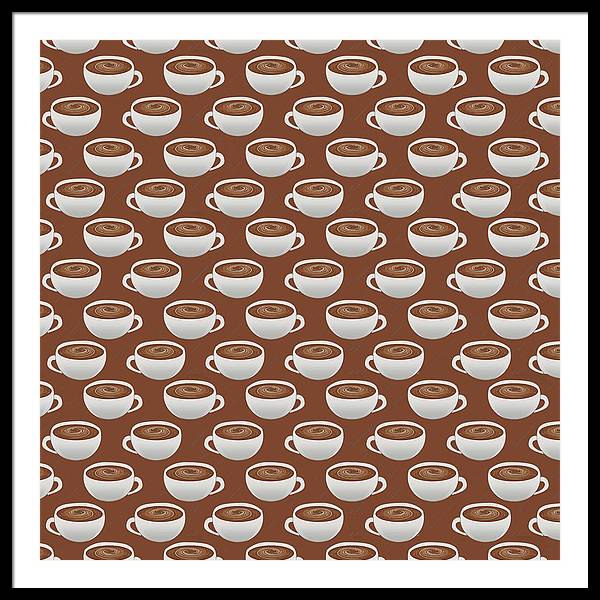 Coffee on Coffee - Framed Print