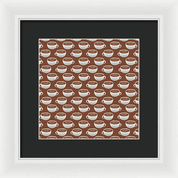 Coffee on Coffee - Framed Print