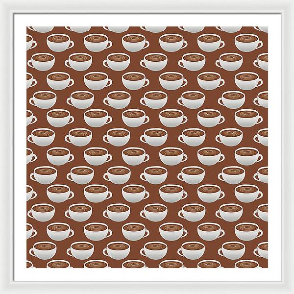 Coffee on Coffee - Framed Print