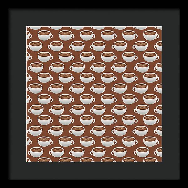 Coffee on Coffee - Framed Print
