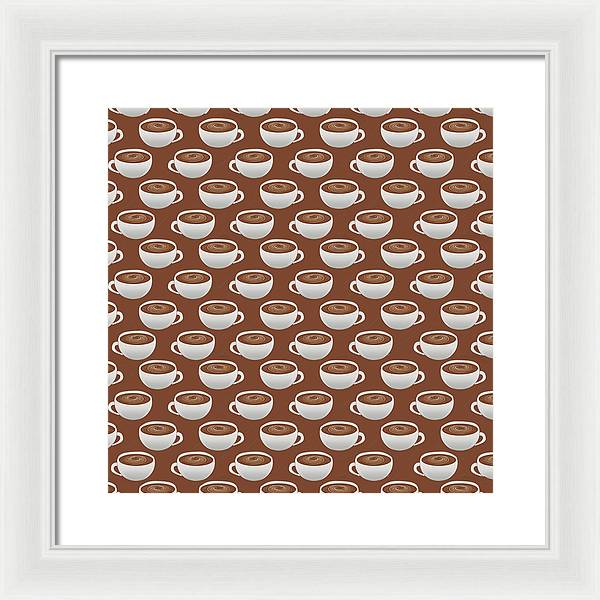 Coffee on Coffee - Framed Print