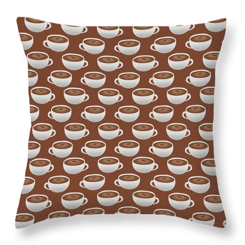 Coffee on Coffee - Throw Pillow