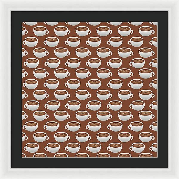 Coffee on Coffee - Framed Print