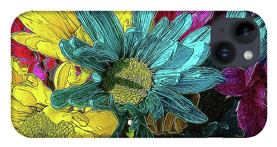 Colorful Daisies - Phone Case