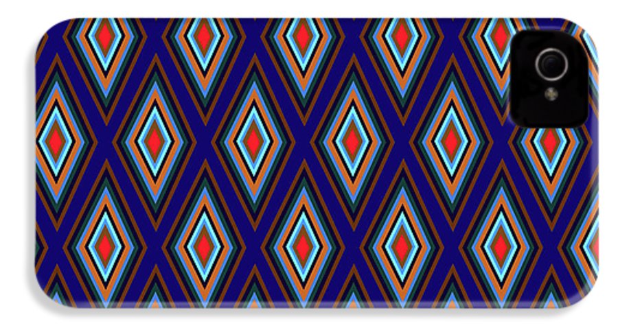 Colorful Diamonds Geometric Pattern Variation 3 - Phone Case