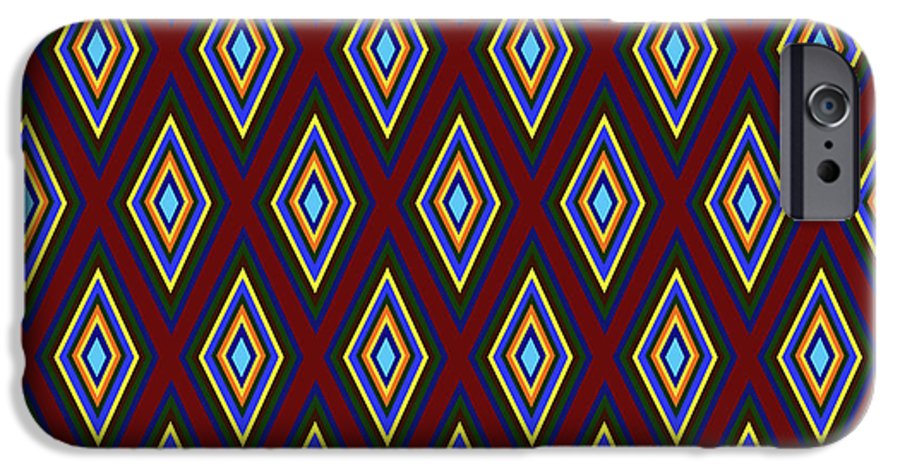 Colorful Diamonds Pattern Variation 1 - Phone Case
