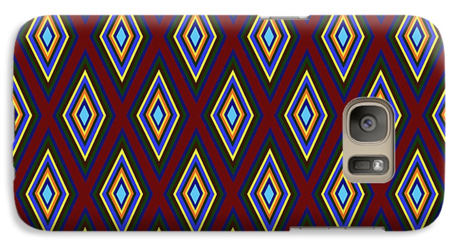 Colorful Diamonds Pattern Variation 1 - Phone Case