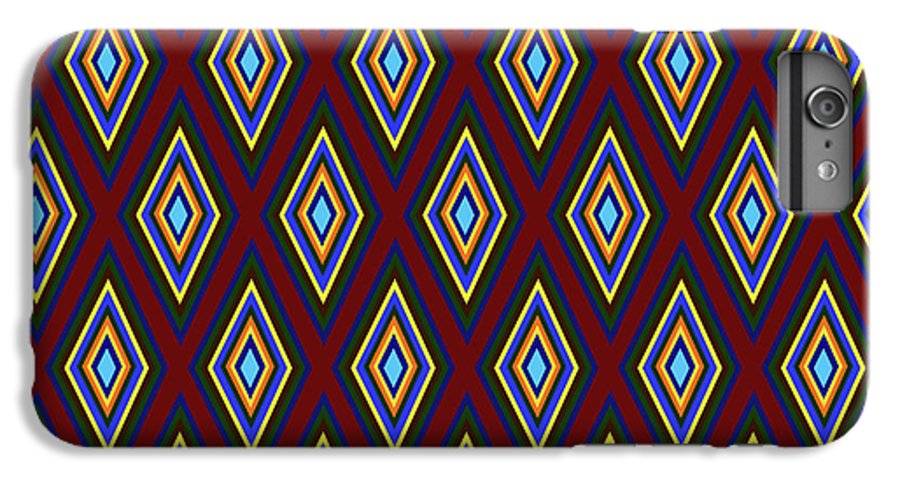 Colorful Diamonds Pattern Variation 1 - Phone Case