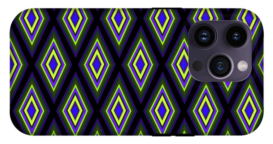 Colorful Diamonds Variation 2 - Phone Case