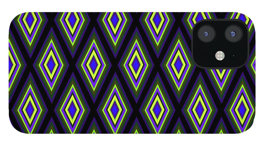 Colorful Diamonds Variation 2 - Phone Case