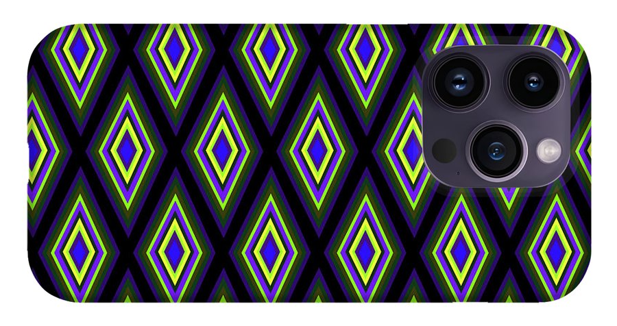 Colorful Diamonds Variation 2 - Phone Case