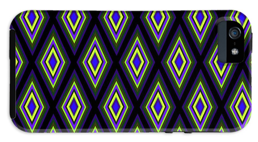 Colorful Diamonds Variation 2 - Phone Case