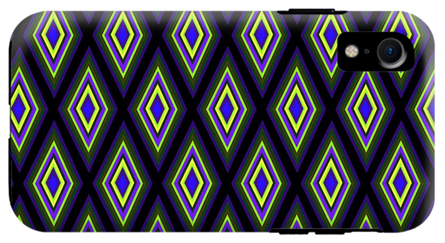 Colorful Diamonds Variation 2 - Phone Case