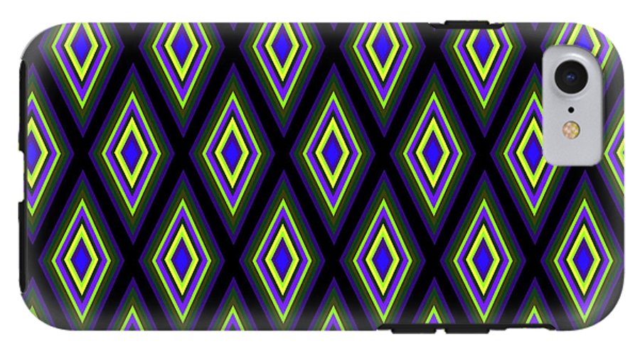 Colorful Diamonds Variation 2 - Phone Case