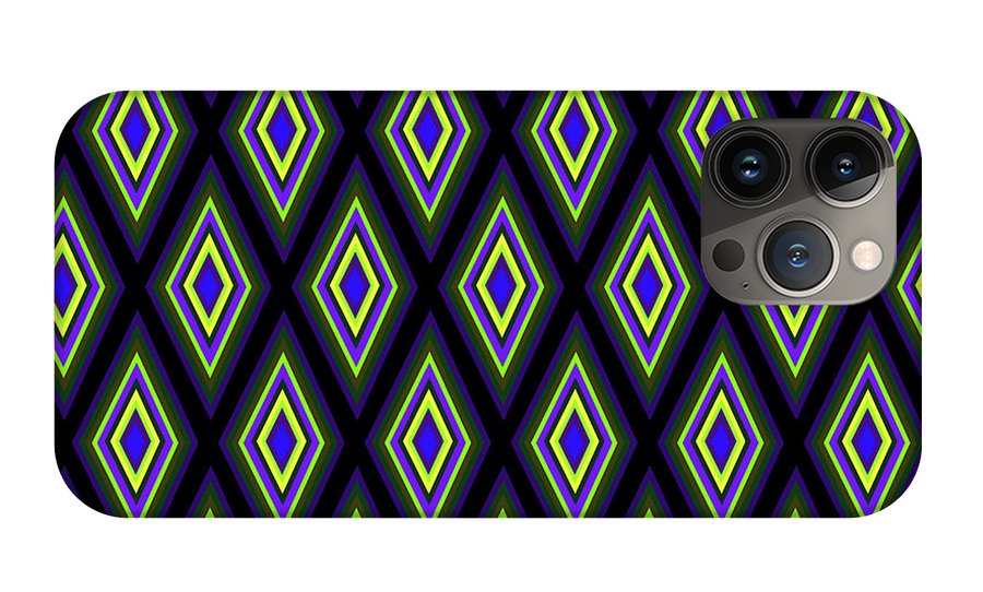 Colorful Diamonds Variation 2 - Phone Case